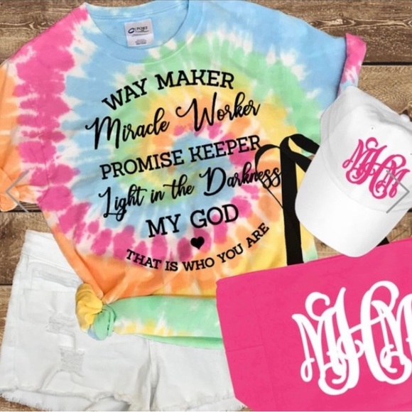 Love & Faith Tie-dye T-shirt - Picture 2 of 5